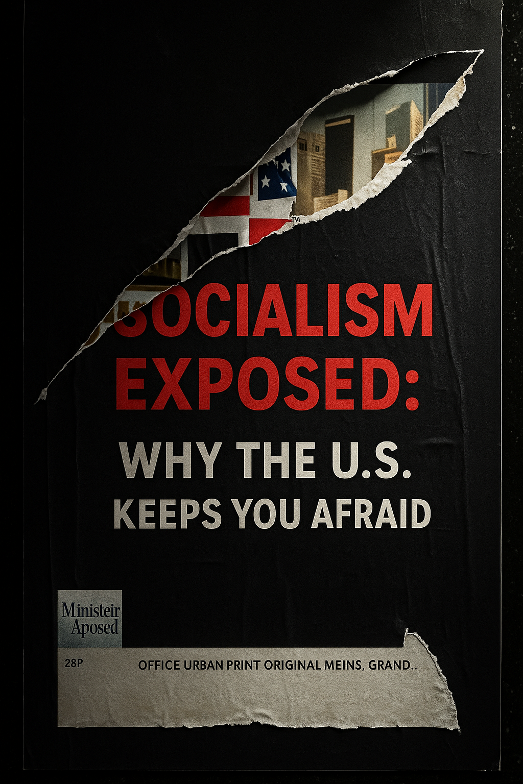Socialism Exposed: Why the U.S. Keeps You Afraid A poster of socialism exposed